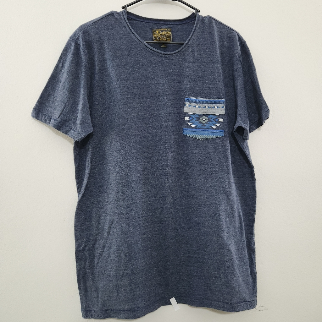 Lucky Brand Indigo Pocket Tee
